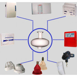 Модуль порошкового пожаротушения потолочного крепления мпп н 9 п и гэ у2
