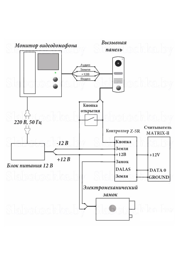 Схема подключения jsb a05